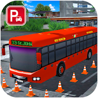 City Bus Driving Games  American Bus Parking Game