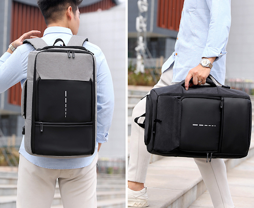 Title 4, Large Capacity Expandable Travel Backpack New U...