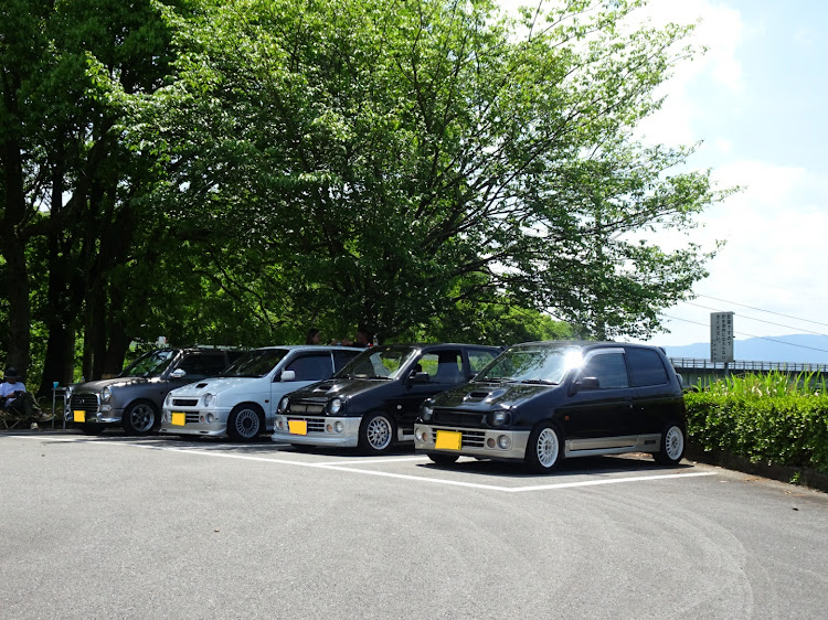 アルトワークスの九州Kカーミーティング・あまぎ水の文化村・GWの過ごし方・ゴールデンウィーク・FRワークスに関するカスタム事例の投稿画像8枚目