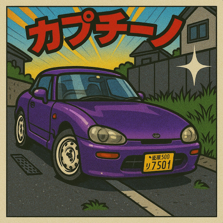 カプチーノの復活しました・紫しか勝たんに関するカスタム事例の投稿画像5枚目