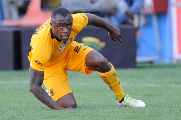 Tsepo Masilela of Kaizer Chiefs during the 2016 Sparta Macufe Cup match between Bloemfontein Celtic and Kaizer Chiefs at Vodacom Park on October 09, 2016 in Bloemfontein, South Africa.