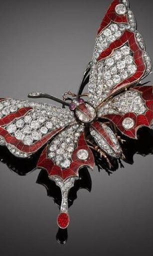 Gold Butterfly Diamond Theme