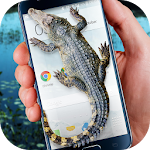 Cover Image of Download Crocodile in Phone Big Joke  APK