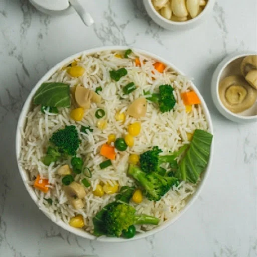 Rice With Asian Greens