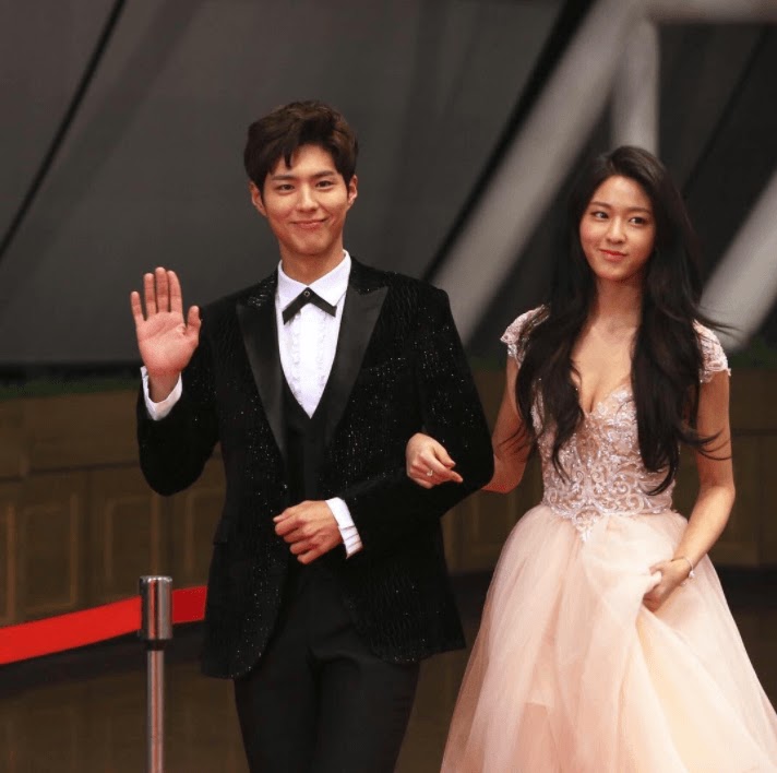 Seolhyun and Park Bo Gum