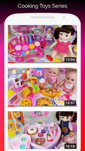 Cooking Toys Doll Series Videos