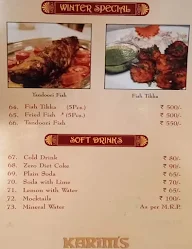 Karim's menu 2