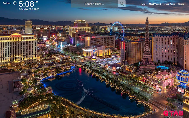 Las Vegas Wallpapers New Tab Theme