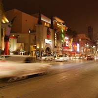 Nightlife in Hollywood Boulevard di 