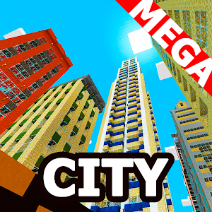 Mega city map for minecraft PE  Icon