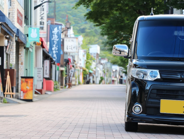 タントカスタムの風景と愛車・雰囲気ある場所・カメ活・軽井沢・繋がれフェイスドンっに関するカスタム事例の投稿画像2枚目