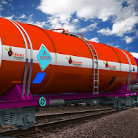 Oil Tanker Train Driving Sim  Cargo Train Uphill