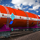 Oil Tanker Train Driving Sim : Cargo Train Uphill 1.0