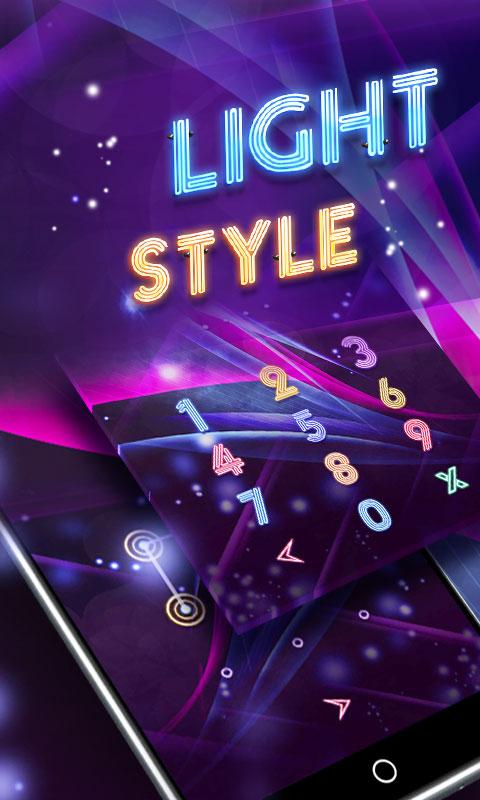 Android application lightstyle Theme AppLock Theme screenshort