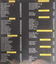 Cafe Chocolate menu 1