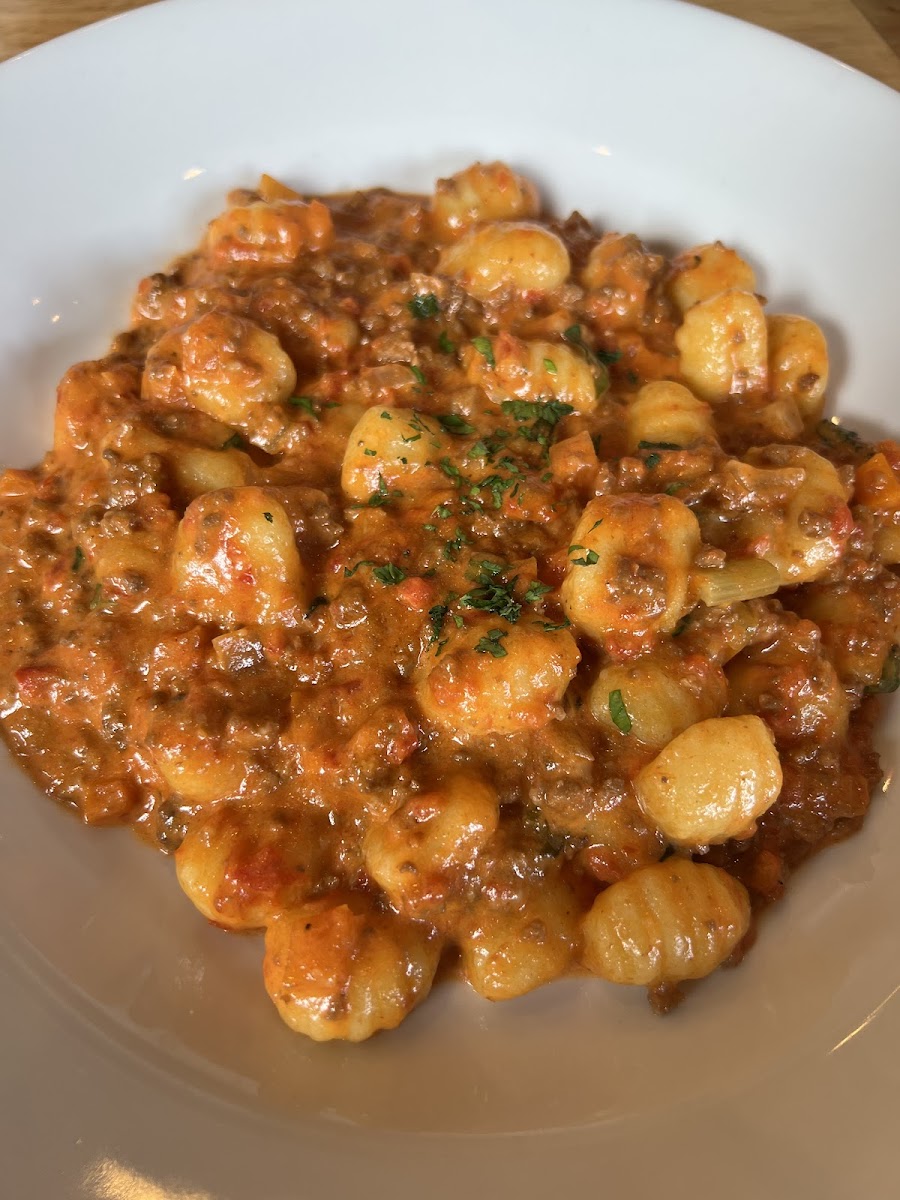 Gnocchi Bolognese