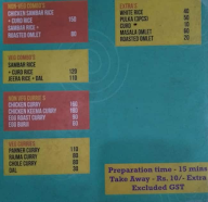 Dosa Hut menu 4