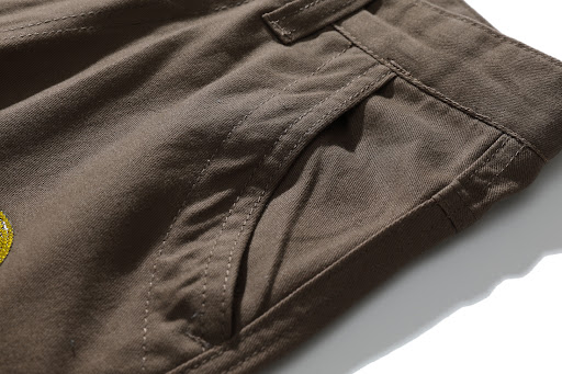 Title 6, Mens Loose Straight Multi-Pocket Cargo Pants C...