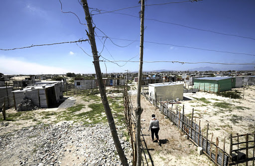 An informal settlement in Khayelitsha, Seven men were shot in a Khayelitsha shack on Saturday night File image.