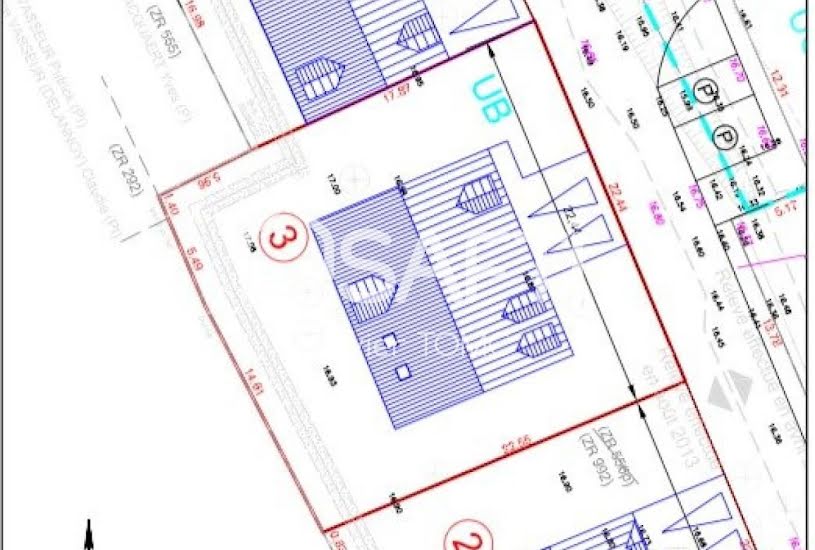  Vente Terrain à bâtir - 515m² à Merville (59660) 