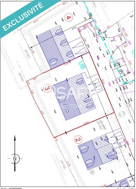 Vente terrain  515 m² à Merville (59660), 73 590 €