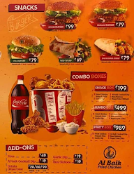 Al Baik Fried Chicken menu 2