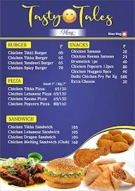 Tasty Tales menu 1