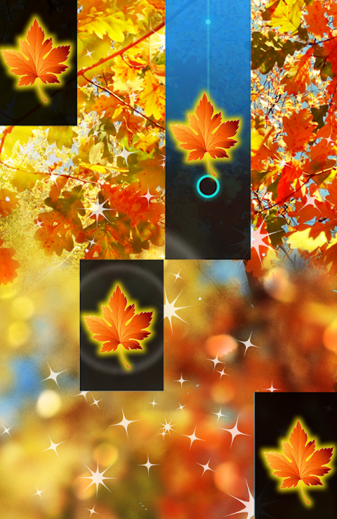 Autumn Piano Fall Tiles : Leaf Trees Wind Gameのおすすめ画像1