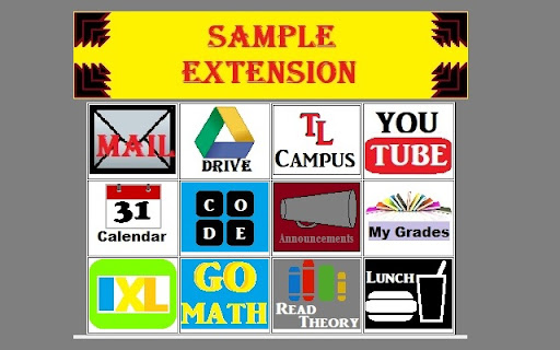 Mr. Casey's Sample extension