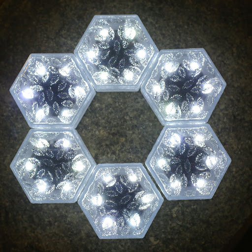 Title 5, Solar LED Brick Light Outdoor Waterproof Garden...