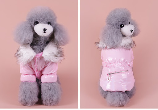 Title 8, Puppy Cute Padded Down Jacket Keeps Warm In Win...