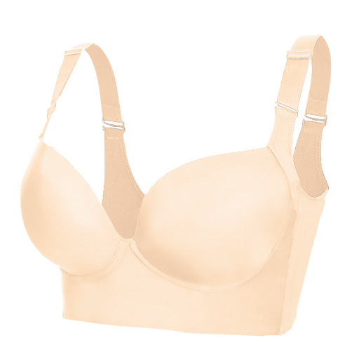 Title 3, Womens Plus Size Push Up Bra Wirefree Comfort ...