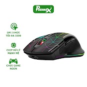 [Mã Ttgiam60K Giảm Đến 60K Đơn 50K] Chuột Không Dây Gaming Poermax M30 Dpi3200