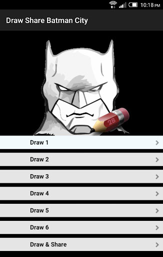 Draw Share Batman City