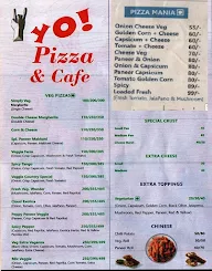 Yo Pizza And Cafe menu 1