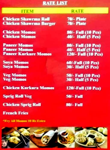 Richi Rich Food Point menu 