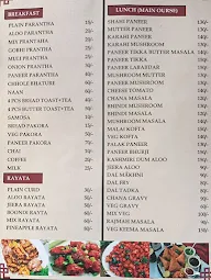 Sharma Vaishano Dhaba menu 3