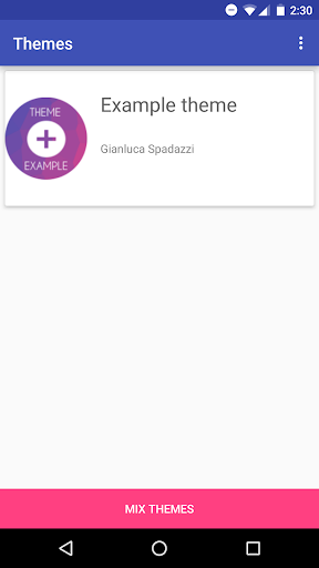 Screenshot Example Theme - IPG Theme
