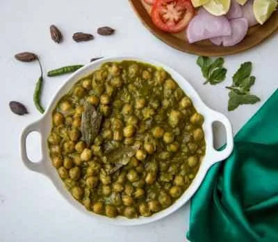 Hariyali Chole Masala