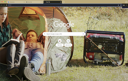 Camping Generators New Tab small promo image