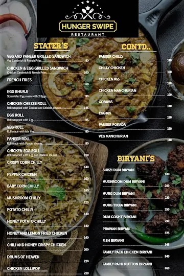 Khana Dumdaar menu 