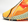 sneakersnstuff x adidas consortium zx 4000 4d flaming orange/flaming orange/active maroon