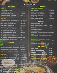 Caferesto menu 2