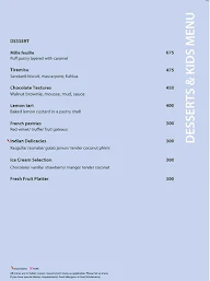 Latest Recipe - Le Meridien menu 7