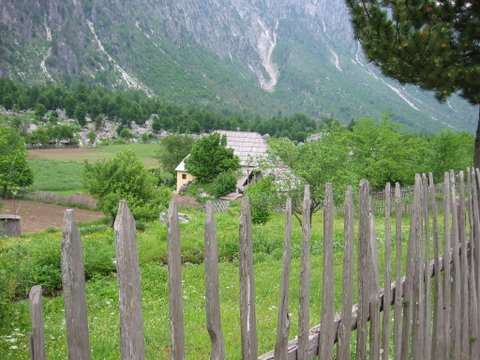 The Village House Salimaj, stunningly situated in Valbina valley