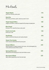 Basil Bistro menu 2