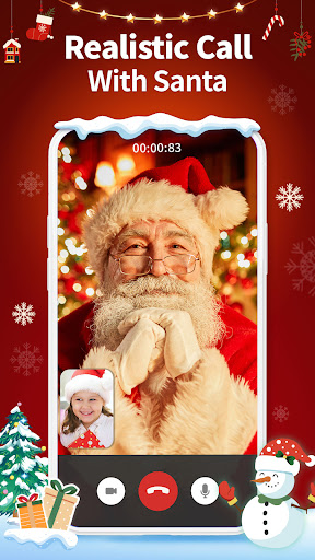 Screenshot Santa Prank Call: Fake video