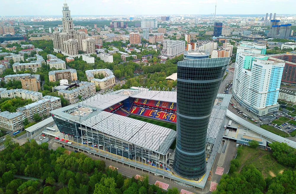 Стадион г москва. Башня стадиона вэб Арена. Футбольный стадион ЦСКА. Стадион ЦСКА Арена Москва. ЦСКА Арена Москва.