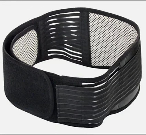 Title 1, Self-Heating Waist Protection Fixed Belt with M...