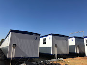 The newly prefabricated units that Cape York and Fattis Mansions residents will call home.